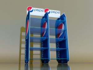 soda display Modèle 3D