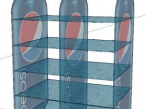 soda display Modèle 3D