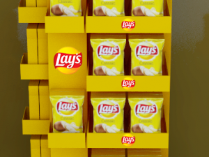 display snacks Modèle 3D
