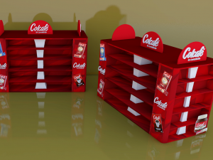 multi-brand display Modèle 3D