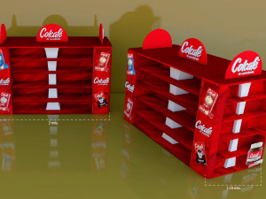 multi-brand display Modelo 3D