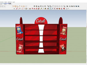 multi-brand display Modelo 3D