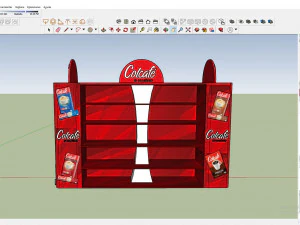 display met meerdere merken 3D Model