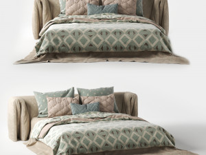 bed adairs bed 3D Model
