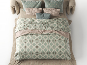 bed adairs bed 3D Model