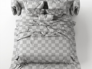 bed adairs bed 3D Model