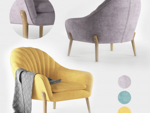 hare armchair 3D Model