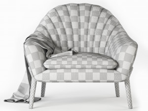 hare armchair 3D Model