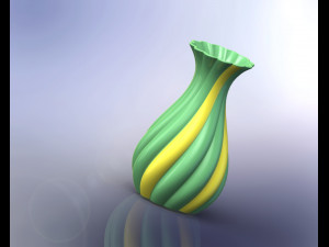 flower pot 3Dプリントモデル