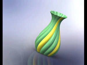 квітковий горщик 3D Принт Модель