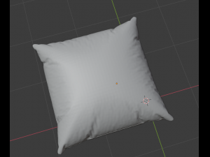 cousan pillow Modello 3D