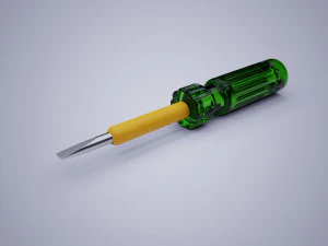 chave de fenda Modelo 3D