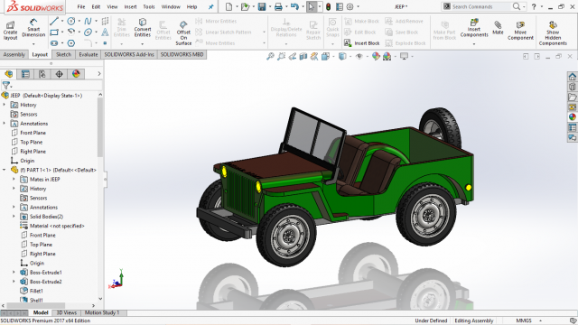 toy jeep 3D Model .c4d .max .obj .3ds .fbx .stl .blend 