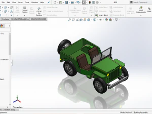 toy jeep 3D Model