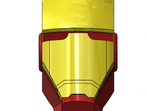 ironman helmet mark 3 3Dモデル