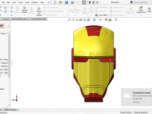 ironman helmet mark 3 3D Model