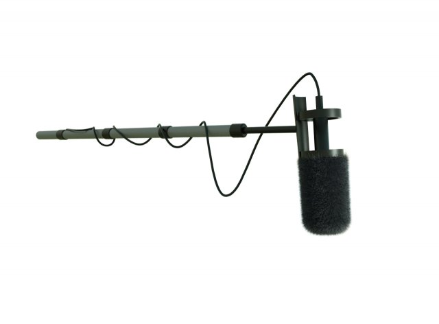 mic boom 3D 模型 .c4d .max .obj .3ds .fbx .stl .blend 
