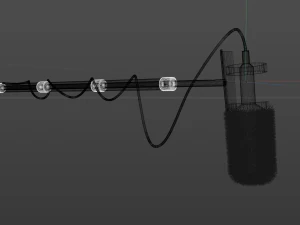 mic boom 3D Model