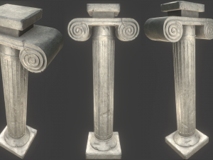 pillar 3D-Modell