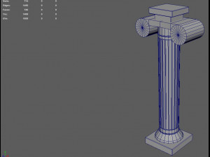 pillar Model 3D