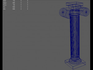 pillar Model 3D
