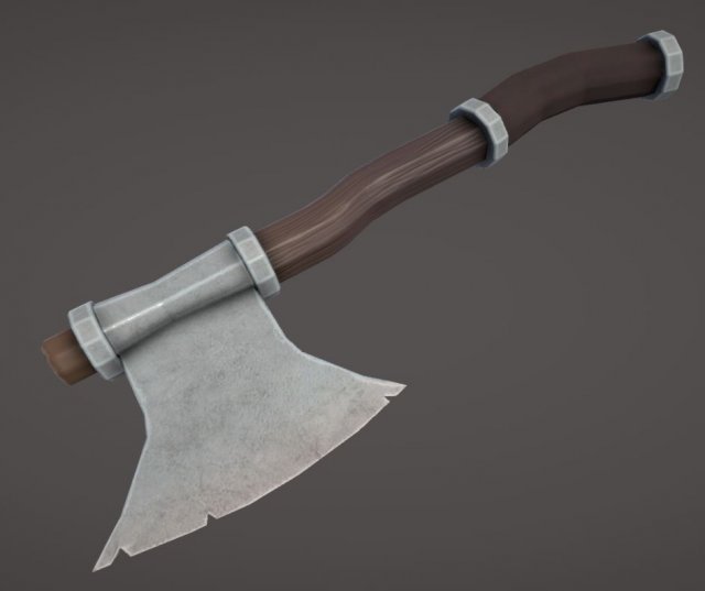 axe Modèle 3D .c4d .max .obj .3ds .fbx .stl .blend 