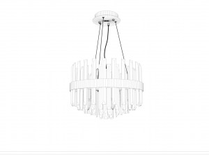 decorative crystal chandelier lamp 3Dモデル