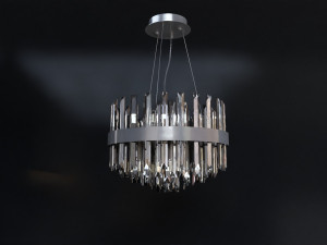 decorative crystal chandelier lamp 3Dモデル