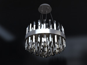 decorative crystal chandelier lamp 3Dモデル