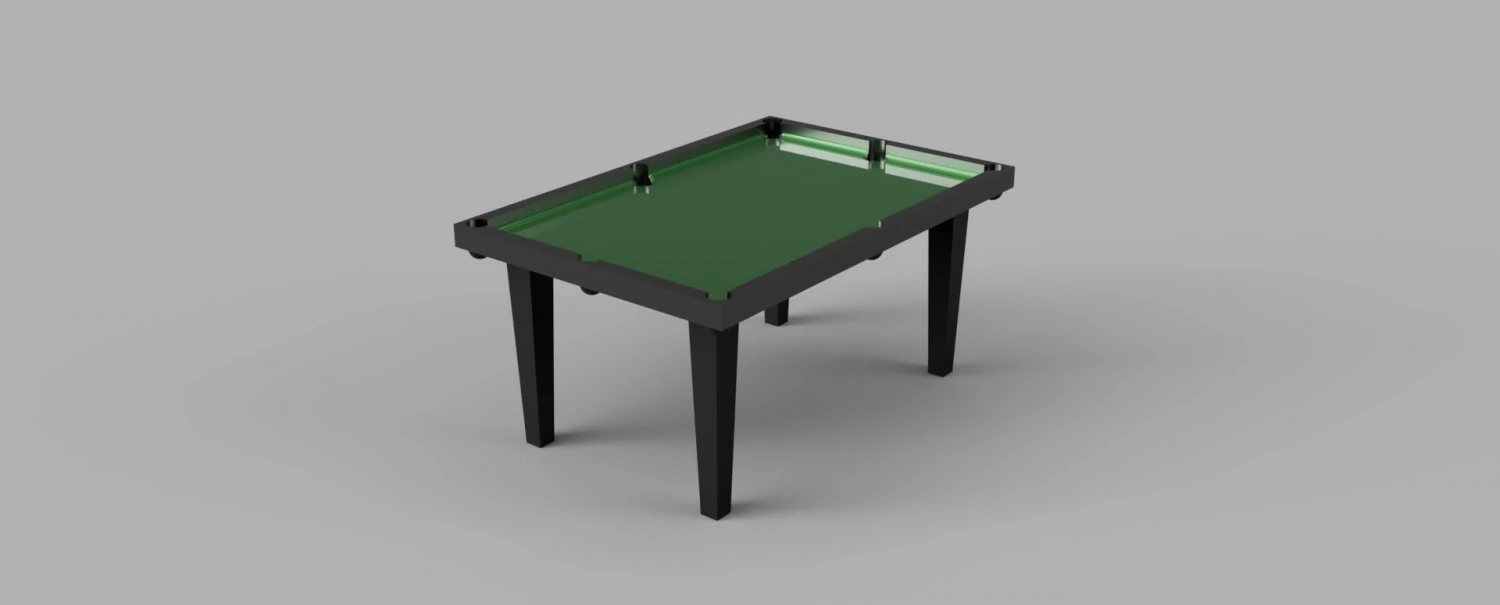 pool table 3D Model .c4d .max .obj .3ds .fbx .stl .blend