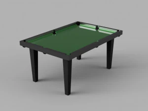 ビリヤード台 3Dモデル