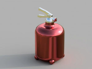 消火器 3Dモデル