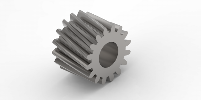 gearwheel 16 teeth d 57 mm 3Dモデル .c4d .max .obj .3ds .fbx .stl .blend