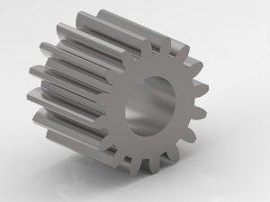 gearwheel 16 teeth d 57 mm 3Dモデル