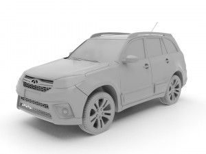 chery tiggo 3 3D Model