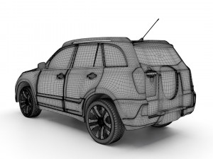 chery tiggo 3 3D Модель