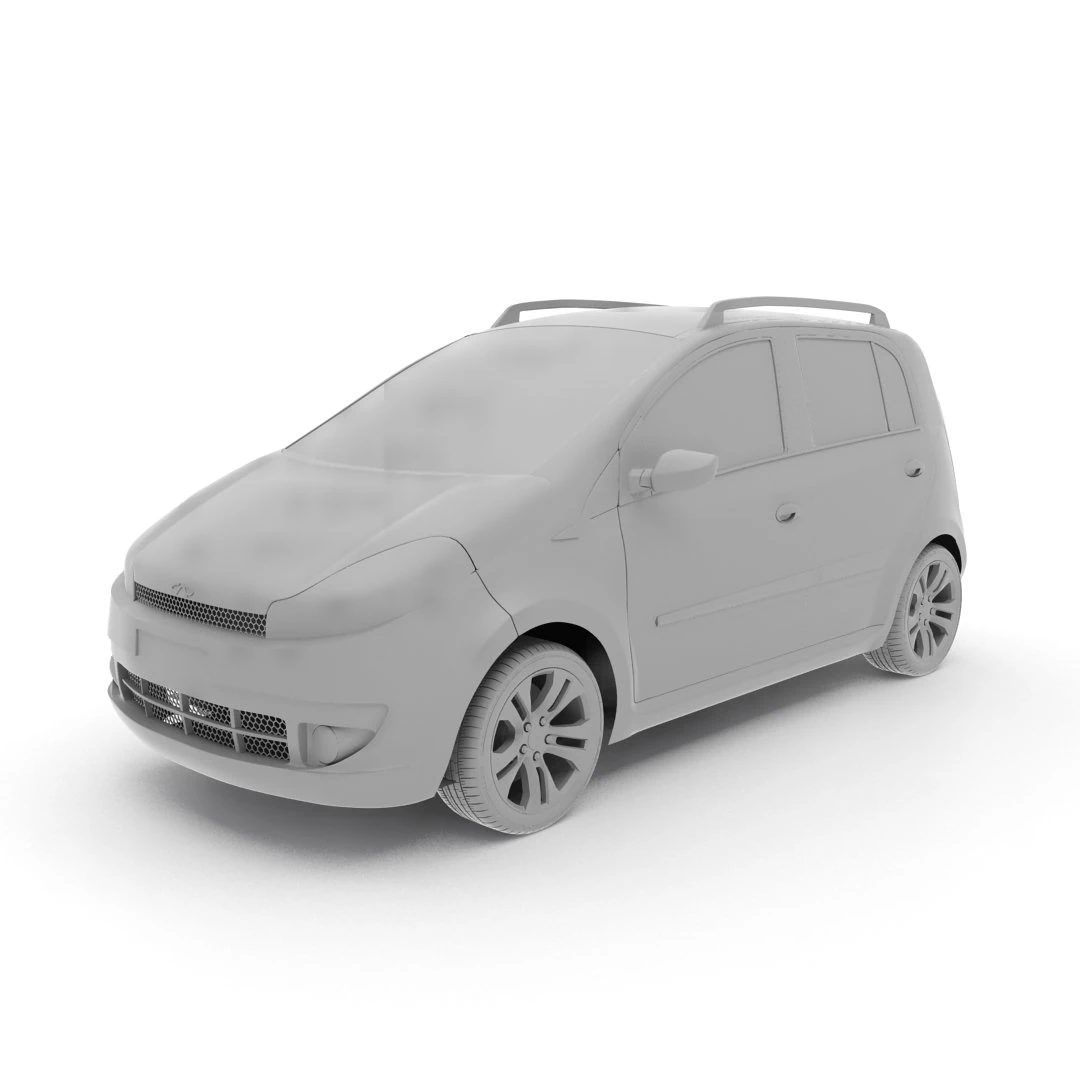 chery face 2011 3D Model .c4d .max .obj .3ds .fbx .stl .blend 
