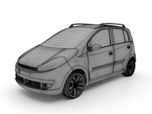 chery face 2011 Model 3D