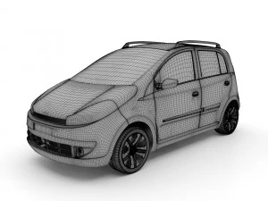 chery face 2011 3D Model