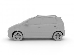 chery face 2011 Model 3D