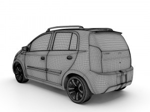 chery face 2011 Model 3D