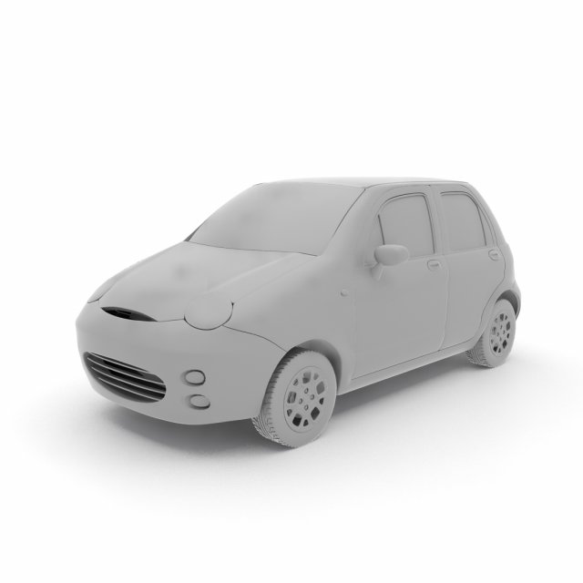 chery qq 2011 Modèle 3D .c4d .max .obj .3ds .fbx .stl .blend 