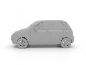 chery qq 2011 Modèle 3D