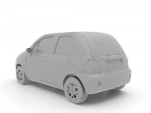 chery qq 2011 Modèle 3D