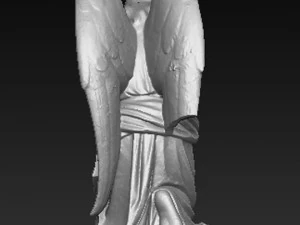 angel statue 3 3D Model