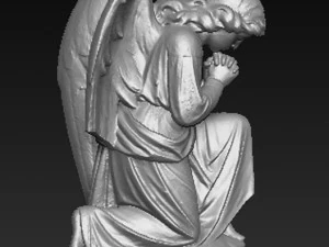 angel statue 3 3D Model