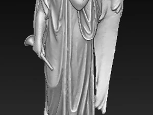 angel statue 6 3D Model