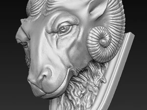 ram carved 3D Model