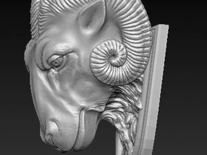 ram carved 3D Model