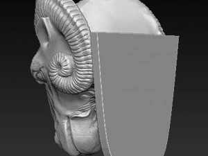 ram carved 3D Model